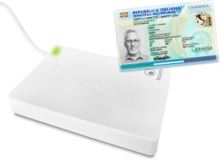 CZYTNIK ELEKTRONICZNYCH DOWODÓW OSOBISTYCH WŁOSKI INPS NFC USB P005-CIED311