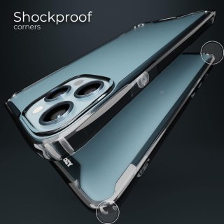 ETUI APPLE IPHONE 13 PRO MAX SILIKONOWY CASE CIEMNA RAMKA BEZBARWNE PLECKI