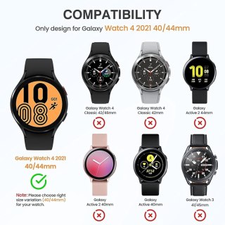 ETUI DO SAMSUNG GALAXY WATCH 5/4 40mm OSŁONA EKRAN SZKŁO HARTOWANE 4 SZTUKI