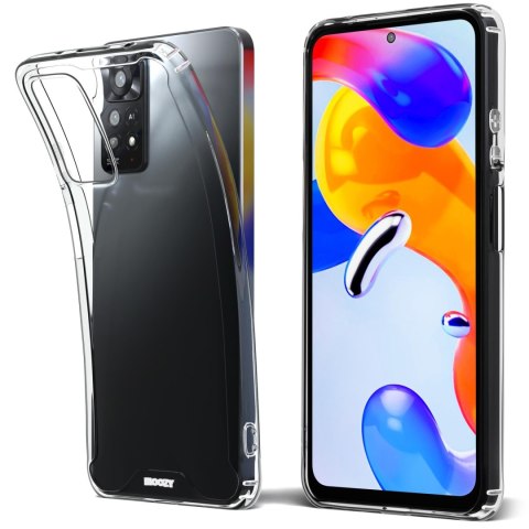 ETUI XIAOMI REDMI NOTE 11/11S CASE SILIKONOWY PRZEZROCZYSTY WZMOCNIONY