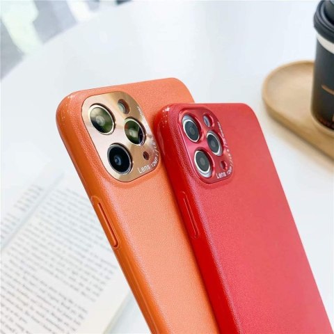 ETUI POKROWIEC APPLE IPHONE 11 PRO MAX CZERWONE SOLIDNE WYTRZYMAŁE PLECKI