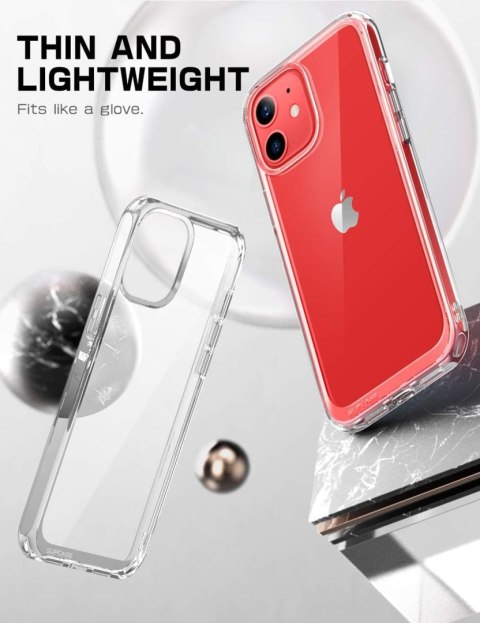 ETUI POKROWIEC DO APPLE IPHONE 12 MINI BEZBARWNE PRZEZROCZYSTE PLECKI A2176