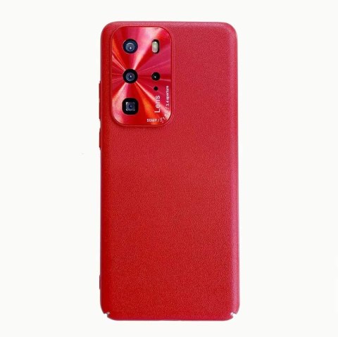 ETUI POKROWIEC DO HUAWEI P40 PRO CZERWONE SOLIDNE WYTRZYMAŁE PLECKI