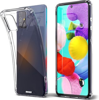 ETUI POKROWIEC DO SAMSUNG GALAXY A51 6.50" CASE SILIKONOWY PRZEZROCZYSTY