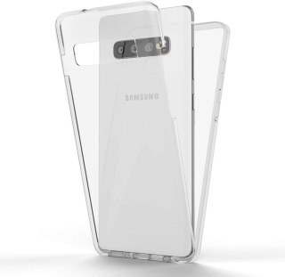 ETUI POKROWIEC DO SAMSUNG GALAXY S10+ SILIKONOWA BEZBARWNA RAMKA SM-G975