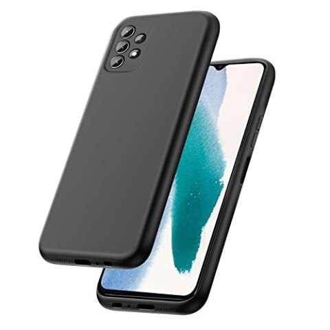 ETUI SAMSUNG GALAXY A13 4G CZARNE SILIKONOWE ZABUDOWA OBIEKTYWÓW SM-A135