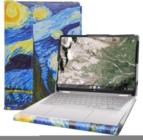 ETUI Z KLAPKĄ LAPTOP MICROSOFT SURFACE LAPTOP GO 3 12.4" GWIAŹDZISTA NOC