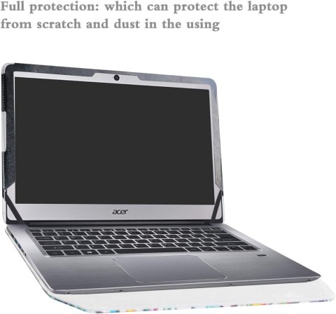 ETUI ZAMYKANE Z KLAPKĄ LAPTOP ACER SWIFT 3 SF314-51 14" KOLOROWE DRZEWO