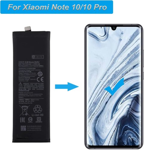 BATERIA ZAMIENNA BM52 XIAOMI NOTE 10, NOTE 10 PRO NARZĘDZIA