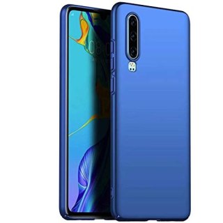 ETUI DO HUAWEI P30 SOLIDNE GRANATOWE PLECKI WYTRZYMAŁE ELE-L09