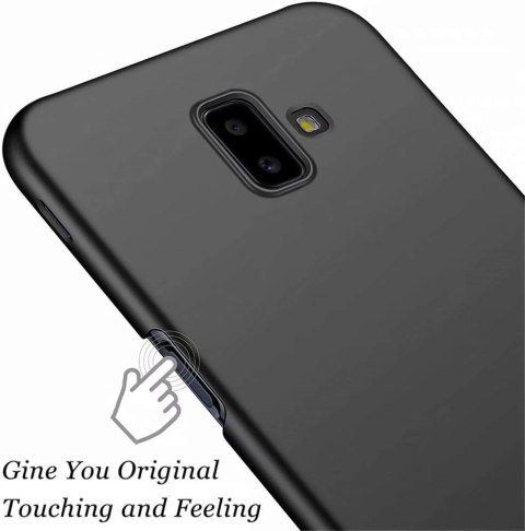 ETUI POKROWIEC DO SAMSUNG GALAXY J6+ DUAL SIM CZARNE PLECKI WYTRZYMAŁE