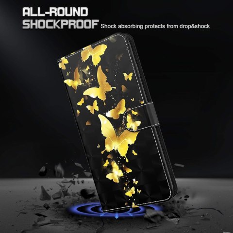 ETUI Z KLAPKĄ NOKIA G60 5G 6.58" CASE ZŁOTE MOTYLE ZAMYKANY SOLIDNY TA-1479 ETUI Z KLAPKĄ NOKIA G60 5G 6.58" CASE ZŁOTE MOTYLE ZAMYKANY SOLIDNY TA-1479