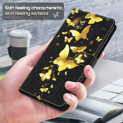 ETUI Z KLAPKĄ NOKIA G60 5G 6.58" CASE ZŁOTE MOTYLE ZAMYKANY SOLIDNY TA-1479 ETUI Z KLAPKĄ NOKIA G60 5G 6.58" CASE ZŁOTE MOTYLE ZAMYKANY SOLIDNY TA-1479