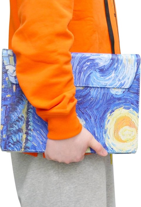 ETUI ZAMYKANE Z KLAPKĄ ASUS CHROMEBOOK R11 11.6" VAN GOGH GWIAŹDZISTA NOC