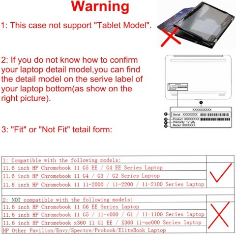 ETUI ZAMYKANE Z KLAPKĄ HP CHROMEBOOK 11.6" KOSMOS GALAXY GALAKTYKA