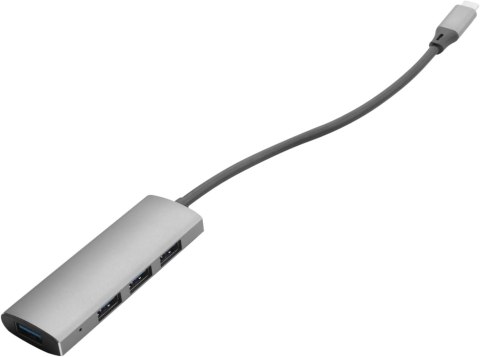 HUB USB-C 4w1 USB-A USB 3.0 + 3X USB 2.0 ADAPTER ROZDZIELACZ KONCENTRATOR