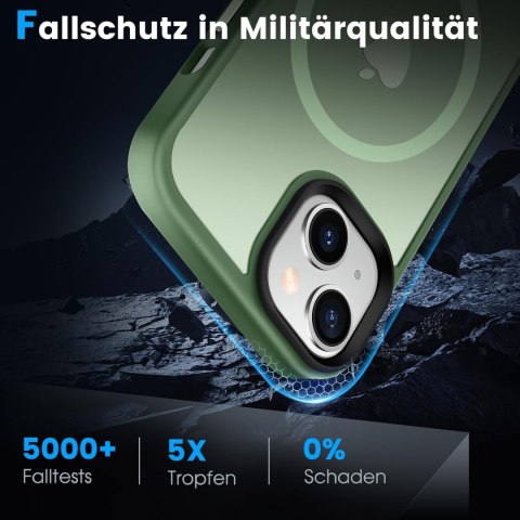 ETUI APPLE IPHONE 14 SILIKONOWE ZIELONE PÓŁPRZEZROCZYSTE PLECKI +MAGSAFE ETUI APPLE IPHONE 14 SILIKONOWE ZIELONE PÓŁPRZEZROCZYSTE PLECKI +MAGSAFE