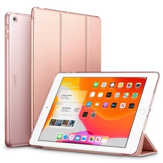 ETUI DO APPLE IPAD 10.2 CALA 7 GENERACJA 2019 ZAMYKANE Z KLAPKĄ RÓŻOWE