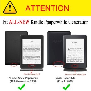 ETUI POKROWIEC CZYTNIK KSIĄŻEK KINDLE PAPERWHITE IV 6" 2018 WIELOKOLOROWY