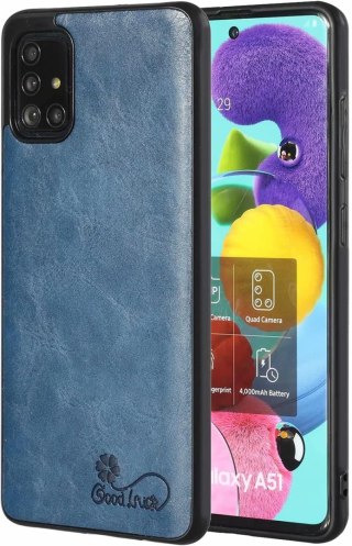 ETUI POKROWIEC DO SAMSUNG GALAXY A51 5G GRANATOWE PLECKI MOCNY CASE