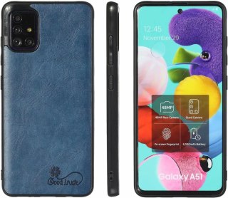 ETUI POKROWIEC DO SAMSUNG GALAXY A51 5G GRANATOWE PLECKI MOCNY CASE