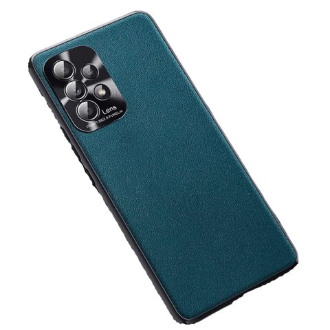 ETUI SAMSUNG GALAXY A52 5G CASE ZIELONY SILIKONOWY EKOSKÓRA SM-A526B