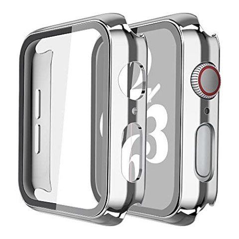 ETUI SZKŁO HARTOWANE DO APPLE WATCH SERIES 6 SOLIDNE WYTRZYMAŁE OCHRONA