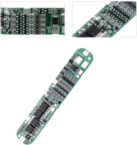 PŁYTA ZABEZPIECZAJĄCA BATERIĘ LI-ION PCB BMS 18560 18,5 V/21 V 15A