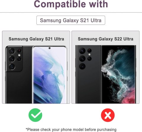 SZKŁO HARTOWANE DO SAMSUNG GALAXY S21 ULTRA 5G 9H ZAKRZYWIONE BOKI SM-G998