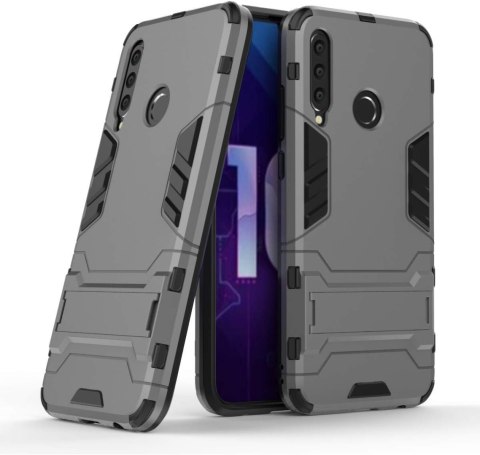 TWARDE ETUI POKROWIEC DO SAMSUNG GALAXY M30 SZARE SOLIDNE PLECKI