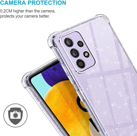 ZESTAW ETUI SAMSUNG GALAXY A52 4G/A52 5G/A52s 5G SILIKONOWE +2x SZKŁO