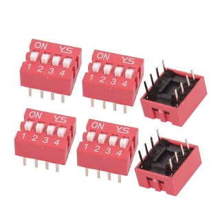 6x PRZEŁĄCZNIK DIP SWITCH 6P PRZEŁĄCZNIK SUWAKOWY