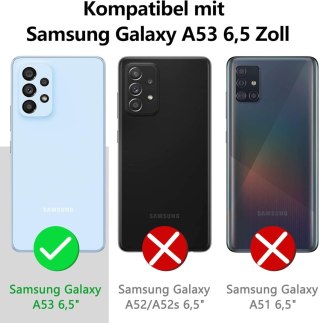 ETUI BUMPER DO SAMSUNG GALAXY A53 5G ZAMYKANE PEŁNA OCHRONA ZIELONE