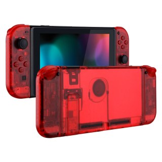 ETUI CASE NINTENDO SWITCH CZERWONY PRZEZROCZYSTY WYTRZYMAŁY