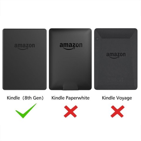 ETUI CZYTNIK KSIĄŻEK KINDLE PAPERWHITE 11-GEN 6" 2022 CZARNY BIAŁY ZYGZAK