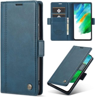 ETUI DO SAMSUNG GALAXY S21 CASE ZAMYKANY Z KLAPKĄ ZIELONY MIEJSCE NA KARTY