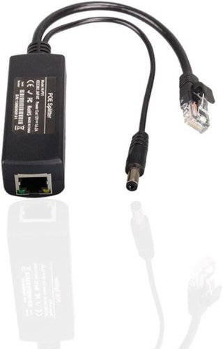 JEDNOPORTOWY PASYWNY ROZDZIELACZ POE RJ45 48V LS-POE-1210EL