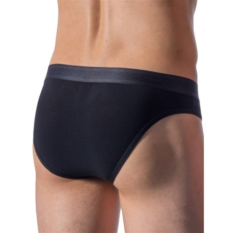 MAJTKI MĘSKIE MANSTORE SLIPY BUNGEE BRIEF CZARNE M811 L