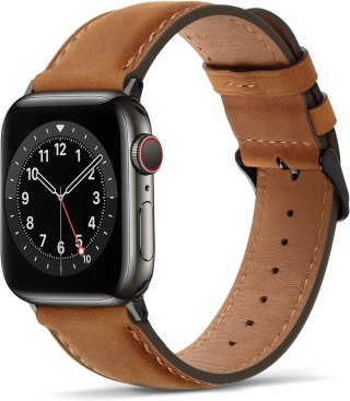 PASEK DO ZEGARKA BRĄZ APPLE WATCH 49/45/44/42 9/8/7/6/5/4/3/2/SE 22MM ETUI