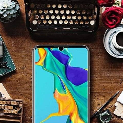 4x SZKŁO HARTOWANE HUAWEI P30 WZMOCNIONE 9H +RAMKA DO MONTAŻU ELE-L09