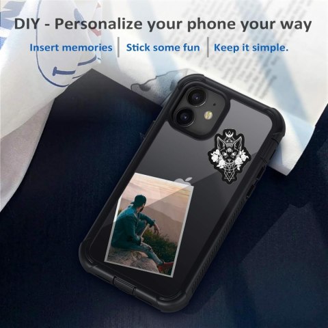 ETUI POKROWIEC DO APPLE IPHONE 12/12 PRO CASE ZAMYKANA RAMKA SOLIDNY