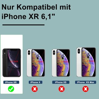 ETUI POKROWIEC DO APPLE IPHONE XR SILIKONOWE CZARNE PLECKI WYTRZYMAŁY CASE