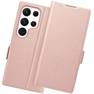 ETUI POKROWIEC DO XIAOMI REDMI NOTE 11 5G ZAMYKANE Z KLAPKĄ RÓŻOWE