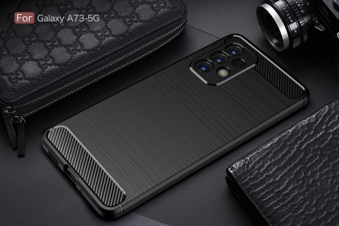 ETUI POKROWIEC DO SAMSUNG GALAXY A73 5G SILIKONOWE PLECKI ECOSKÓRA