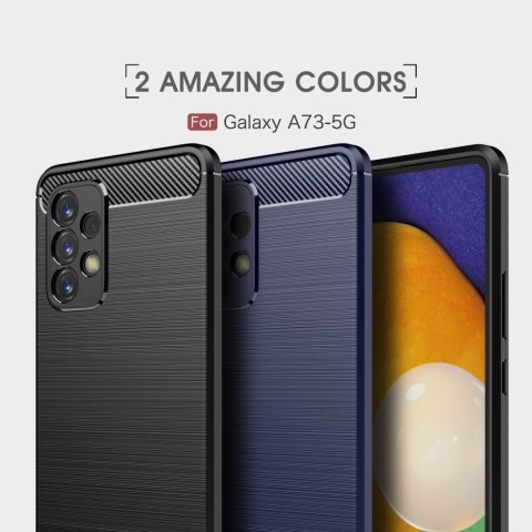 ETUI POKROWIEC DO SAMSUNG GALAXY A73 5G SILIKONOWE PLECKI ECOSKÓRA