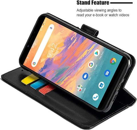 ETUI Z KLAPKĄ ONEPLUS NORD 2 6.43" CASE Z EKOSKÓRY BRĄZOWY ELEGANCKI