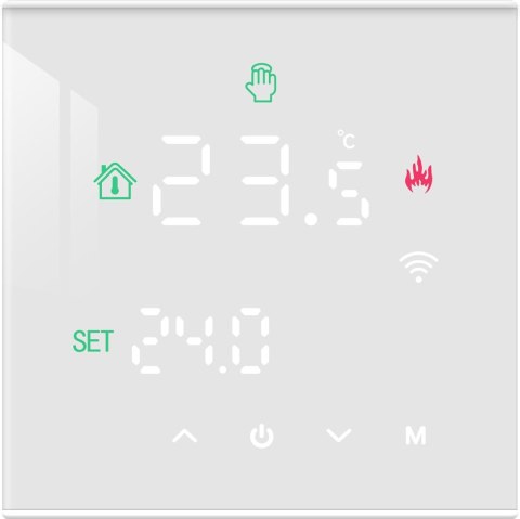 INTELIGENTNY TERMOSTAT STEROWNIK GRZEWCZY POKOJOWY GRZANIE GAZOWE WIFI