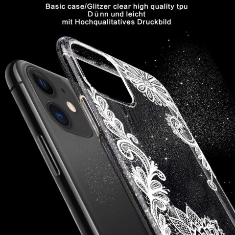 3x ETUI APPLE IPHONE 11 CASE SILIKONOWY BIAŁA MANDALA WZORY A2111