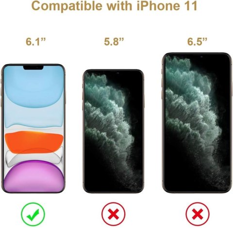 ETUI APPLE IPHONE 11 CASE SILIKONOWY KOLOROWY RÓŻOWY MARMUREK A2111