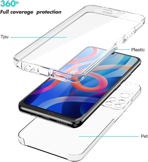 ETUI BUMPER XIAOMI REDMI NOTE 11 PRO CASE SILIKONOWY PRZEZROCZYSTY